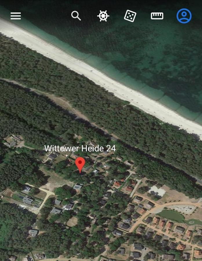 Strandhaus Wittower Heide Glowe Eksteriør billede